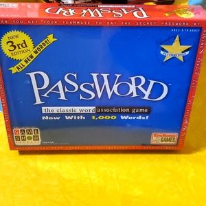 PASSWORD the classic word association game.